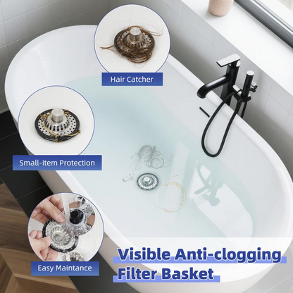 🔪 50% OFF NOW! 🍳 Stainless Steel Kitchen Sink Strainer – Durable, rust-proof & easy to clean – Catches food scraps & keeps your sink clear 💧