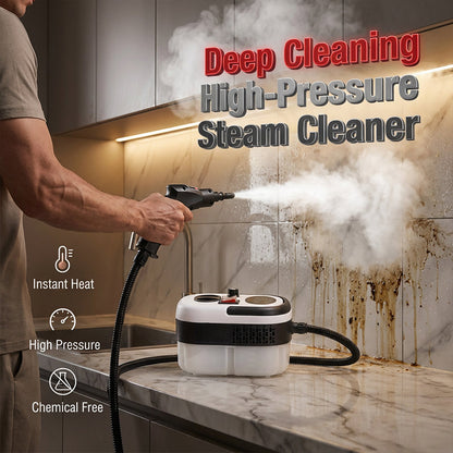 🧼 50% OFF! 💨 High-Pressure Steam Cleaner – 2500W, 1200ml & chemical-free ✨