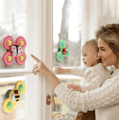 🌀 50% OFF NOW! 🧸 Suction Cup Spinner Toys – Strong suction, smooth spin & colorful – Fun fidget toy for kids & stress relief at home ✨