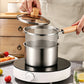 🍳 Save 50%! 🥘 Multifunctional 304 Steel Frying Pot – Durable & versatile ✨