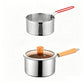 🍳 Save 50%! 🥘 Multifunctional 304 Steel Frying Pot – Durable & versatile ✨