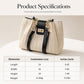 👜 50% OFF NOW! 🌾 Spacious Commuter Straw Shoulder Bag – Lightweight, roomy & natural style – Perfect for work, beach & weekend getaways ✨