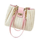 👜 50% OFF NOW! 🌾 Spacious Commuter Straw Shoulder Bag – Lightweight, roomy & natural style – Perfect for work, beach & weekend getaways ✨