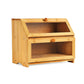 🍞 50% OFF NOW! 🎋 Bamboo Double-Layer Bread Storage Box – Eco-friendly, breathable & space-saving – Keeps bread fresh & organized on your counter ✨
