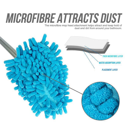 🧹 50% OFF NOW! 🔧 Multi-Head Telescopic Cleaning Brush – Adjustable handle, interchangeable heads & versatile – Perfect for tight spots & high-reach cleaning ✨