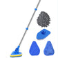🧹 50% OFF NOW! 🔧 Multi-Head Telescopic Cleaning Brush – Adjustable handle, interchangeable heads & versatile – Perfect for tight spots & high-reach cleaning ✨