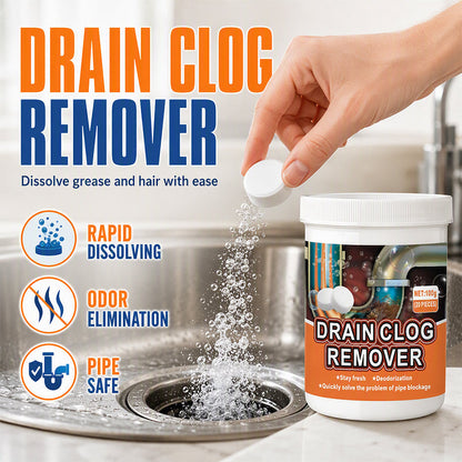 🚿 BUY 2 GET 1 FREE! 🧴 Active Oxygen Drain Clog Remover – Effervescent tablets, powerful scrubbing & odor-free – Clears sinks, tubs & drains fast 💨