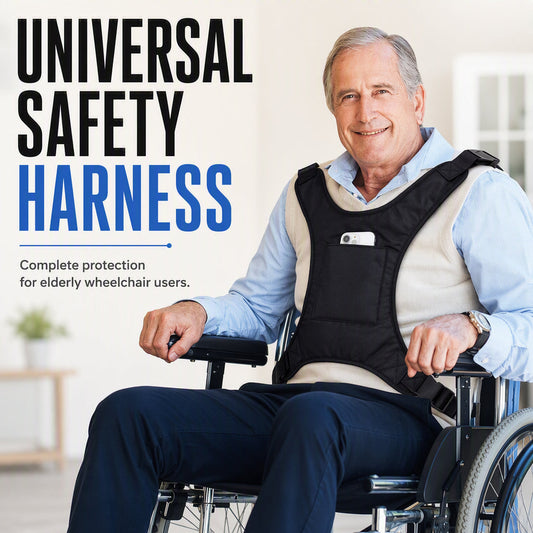 ♿ 50% OFF NOW! 🔒 Wheelchair Safety Seatbelt for Elderly – Adjustable, secure & easy to use – Provides stability & safety for daily mobility ✨