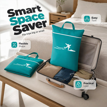 🧳 50% OFF NOW! 🧺 Large Waterproof Travel Laundry Bag – Durable, leakproof & spacious – Keeps dirty clothes separate on the go ✨