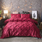 🛏️ 50% OFF NOW! 🌿 3-Piece Pintuck Pleated Duvet Cover Set – Elegant pleats, soft fabric & complete set – Perfect for a refined bedroom makeover ✨