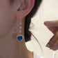 💙 50% OFF NOW! ✨ Exquisite Blue Heart Gemstone Threader Earrings – Delicate design, radiant blue & lightweight – Perfect for everyday elegance & gifting 🌸