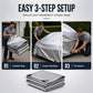 🏕️ 50% OFF NOW! 💧 Heavy Duty Thickened Waterproof Tarp – Durable, tear-resistant & weatherproof – Perfect for camping, construction & outdoor protection 🌧️