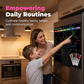 🧲 50% OFF NOW! 📅 Magnetic Fridge Calendar Planner Set with Markers – Organize meals, notes & schedules – Perfect for family planning & kitchen reminders ✨