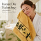 🛁 50% OFF NOW! 🧖 Premium Bamboo Bath Towel – Ultra-thick, super soft & highly absorbent – Gentle on skin for a luxurious drying experience ✨