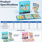 🧩 50% OFF NOW! 🧒 Kids Magnetic Quiet Book – Folding puzzle scenes, magnetic & educational – Boosts creativity & learning for boys & girls ✨