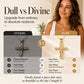 ✝️ BUY 2 GET 1 FREE! ✨ Women's Sparkling Twisted Knot Cross Pendant Necklace – Elegant design, brilliant shine & lightweight – Perfect for daily wear & special occasions 💖