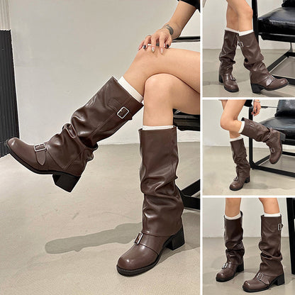 👢 50% OFF NOW! 🌸 Women's Casual Fashion Long Boots – Stylish design, comfortable fit & durable – Perfect for everyday wear & seasonal outfits ✨