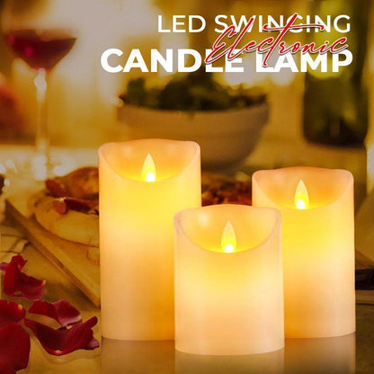 🕯️ 50% OFF NOW! 💡 LED Flickering Flameless Candle – Realistic flame, safe & battery-operated – Perfect for cozy decor without fire risk ✨