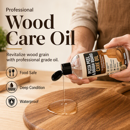 🪵 BUY 2 GET 1 FREE! 🍳 Wooden Baking Tool Care Oil – Food-safe, nourishing & odorless – Protects & extends the life of your wooden bakeware ✨