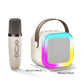 🎤 50% OFF NOW! 🎵 Mini Karaoke Machine for Kids – Wireless mic, portable & fun sound effects – Perfect for family sing-alongs & parties ✨