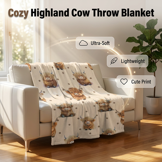 🛋️ 50% OFF! 🔥 Printed Flannel Throw Blanket – Ultra-soft, cozy & stylish ✨