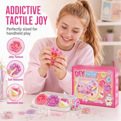 🎨 50% OFF! ✨ DIY Squishy Kit – All-in-one craft set with molds & stress relief ✨