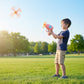🛸 LED Flying Disc Launcher Gun Toy – Glowing discs, long range & easy to use