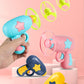 🛸 LED Flying Disc Launcher Gun Toy – Glowing discs, long range & easy to use