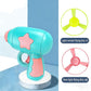🛸 LED Flying Disc Launcher Gun Toy – Glowing discs, long range & easy to use
