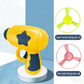 🛸 LED Flying Disc Launcher Gun Toy – Glowing discs, long range & easy to use