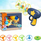 🛸 LED Flying Disc Launcher Gun Toy – Glowing discs, long range & easy to use