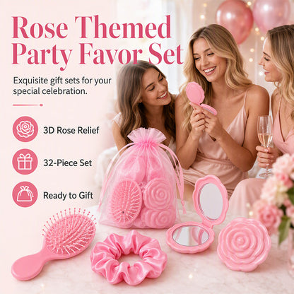 🎀 50% OFF NOW! 🎉 32pcs Pink Princess Party Favors Set – Cute accessories, ready-to-use & crowd-pleasing – Perfect for birthday parties & royal-themed fun ✨