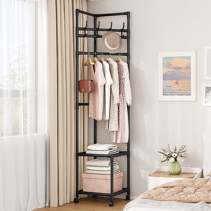 🧥 50% OFF NOW! 🏠 Space-Saving Clothes Rack – Compact, sturdy & tool-free assembly – Perfect for bedroom, laundry & shop display ✨