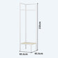 🧥 50% OFF NOW! 🏠 Space-Saving Clothes Rack – Compact, sturdy & tool-free assembly – Perfect for bedroom, laundry & shop display ✨