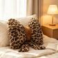 🐆 50% OFF NOW! 🎀 Leopard Print Bowknot Throw Pillow – Soft velvet, bold print & stylish knot – Perfect for sofas, beds & boho decor ✨