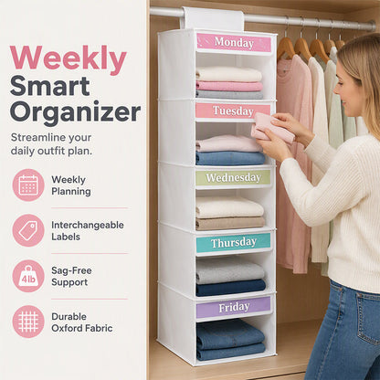 🧺 Save 50%! 🏠 5‑Shelf Hanging Organizer – Space‑saving, sturdy & easy access ✨