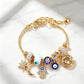 🌙 50% OFF NOW! ☀️ Celestial Sun Moon Charm Bracelet – Delicate design, celestial charms & adjustable – Perfect for everyday elegance & gifting ✨