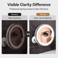 🪞 50% OFF NOW! 💡 10x Magnifying Makeup Mirror with LED Light – Suction cup, bright light & compact – Perfect for precision makeup & travel 💄