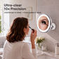 🪞 50% OFF NOW! 💡 10x Magnifying Makeup Mirror with LED Light – Suction cup, bright light & compact – Perfect for precision makeup & travel 💄
