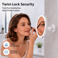 🪞 50% OFF NOW! 💡 10x Magnifying Makeup Mirror with LED Light – Suction cup, bright light & compact – Perfect for precision makeup & travel 💄