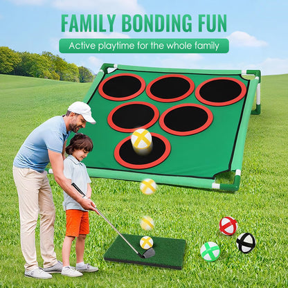 ⛳ 50% OFF NOW! 🎯 Portable Golf Target Game Set for Kids – Includes clubs, balls & target – Fun outdoor play for little golfers 🌟