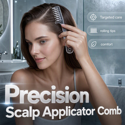 🪥 50% OFF NOW! 💆 Scalp Applicator Comb Tool – Precision tips, gentle massage & easy use – Perfect for serums, oils & scalp care ✨
