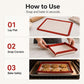 🍪 50% OFF NOW! 🧁 Reusable Non-Stick Silicone Baking Mat – Heatproof, durable & easy-clean – Perfect for cookies, pastries & no-mess baking ✨