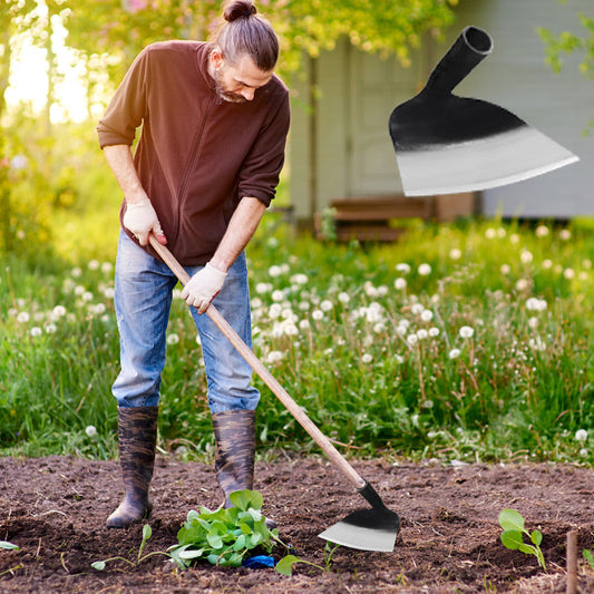 ⛏️ 50% OFF NOW! 🌿 Heavy-Duty Steel Gardening Weeding Hoe Head – Durable, rust-resistant & efficient – Perfect for farm & garden weed removal ✨