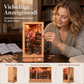 🏯 50% OFF NOW! 📚 DIY Bookshelf Nook Kit "Kyoto Alley" – Wooden model, intricate & creative – Perfect bookshelf & desk decor ✨