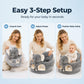 🐻 50% OFF NOW! 🛋️ Cartoon Baby Support Sofa – Anti-roll design, sturdy backrest & soft plush – Safe & comfy floor seat for toddlers ✨