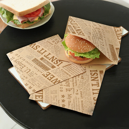 🥪 50% OFF NOW! 🧺 Grease-Resistant Paper Bags – Food-safe, durable & eco-friendly – Perfect for sandwiches, pastries & takeaway ✨