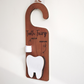 🧚 50% OFF NOW! 🚪 Wooden Tooth Fairy Door Hanger – Adorable design, sturdy wood & easy to hang – Magical touch for children's lost tooth moments ✨