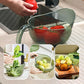 🍚 Save 50%! 🥣 Fine Mesh Rice Colander – With handle & no grain loss ✨