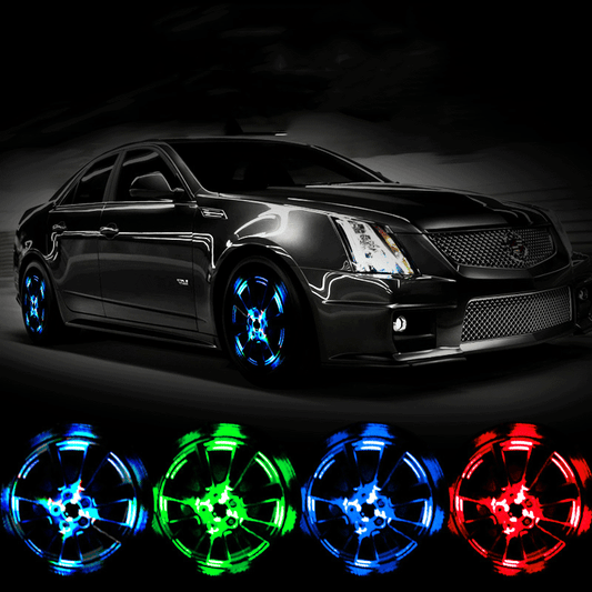 🚲 50% OFF NOW! 💡 Waterproof LED Wheel Lights – Colorful glow, 7 modes & easy install – Safety & style for night cycling 🌙